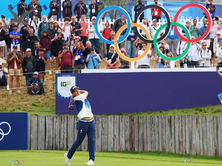 Tabela de classificação do golfe feminino das Olimpíadas de 2024: Rodada 2