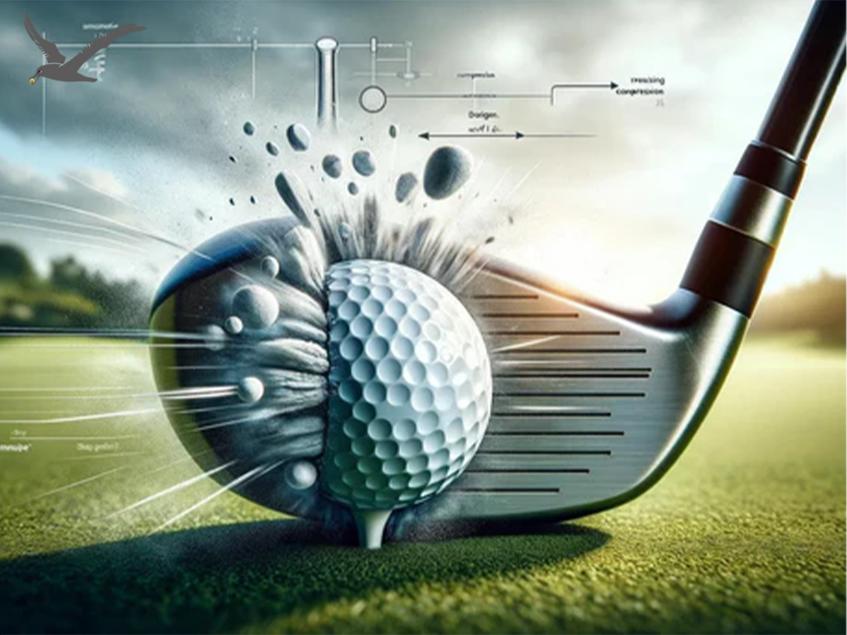 Como as bolas de golfe de dureza diferentes afetam o balanço?