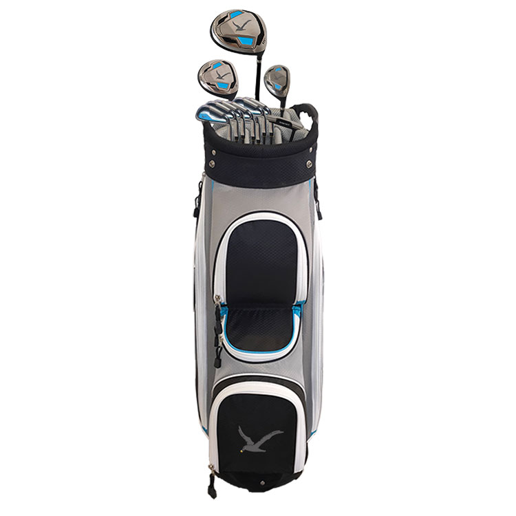 Conjunto de tacos de golfe para adultos para homens, 11 peças